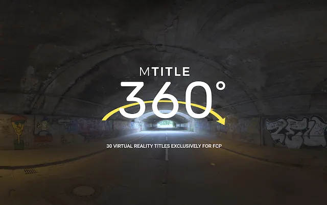 mTitle 360° – Premiere Pro Plugin