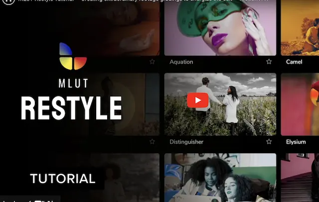 mLut Restyle – Premiere Pro Plugin