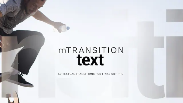 mTransition Text – Premiere Pro Plugin