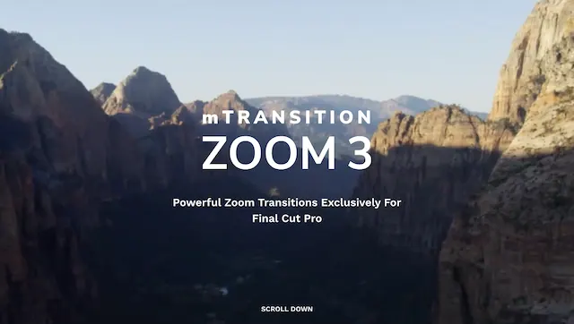 mTransition Zoom 3 – Premiere Pro Plugin