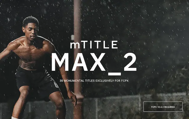 mTitle Max 2 – Premiere Pro Plugin