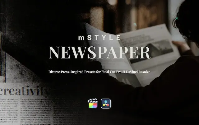 mStyle Newspaper – Premiere Pro Plugin