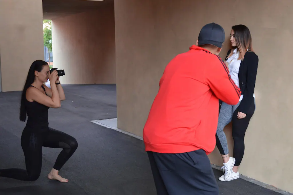 Daniela Isik Birol Isik making of photography