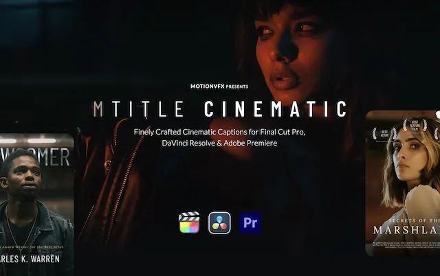 mTitle Cinematic – Premiere Pro Plugin
